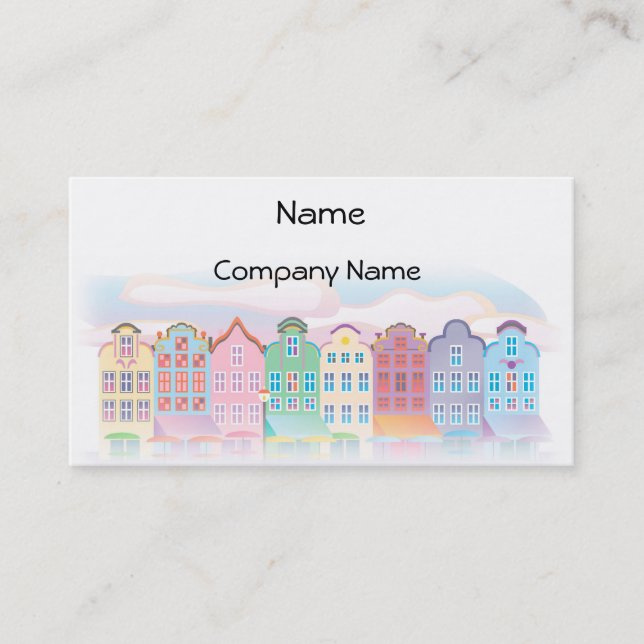 The City Business Card (Front)