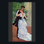 The City Dance, English, "Dance In The City" Poster<br><div class="desc">The City Dance, English, "Dance In The City" By Renoir. The Woman Is Identified As Artist Suzanne Valadon. Original Is In The Musée D'Orsay, Paris, France. " By Pierre-Auguste Renoir The City Dance, English, "Dance In The City" By Renoir. The Woman Is Identified As Artist Suzanne Valadon. Original Is In...</div>