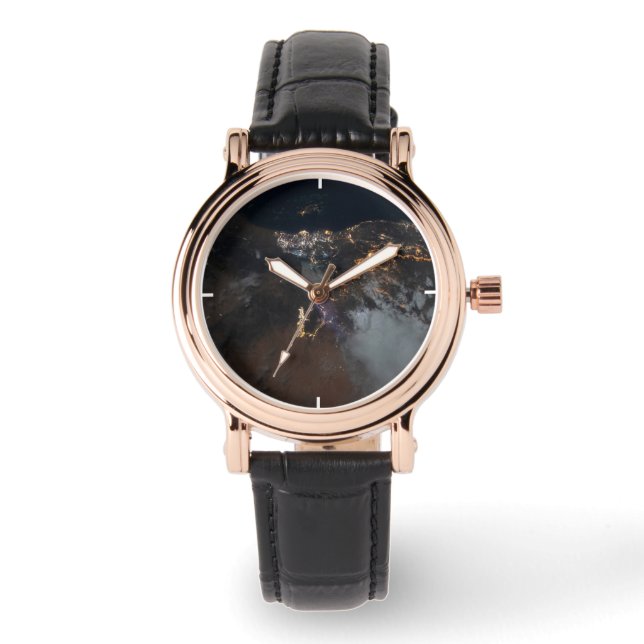 The City Lights Of Jazan And Its Suburbs Watch (Front)