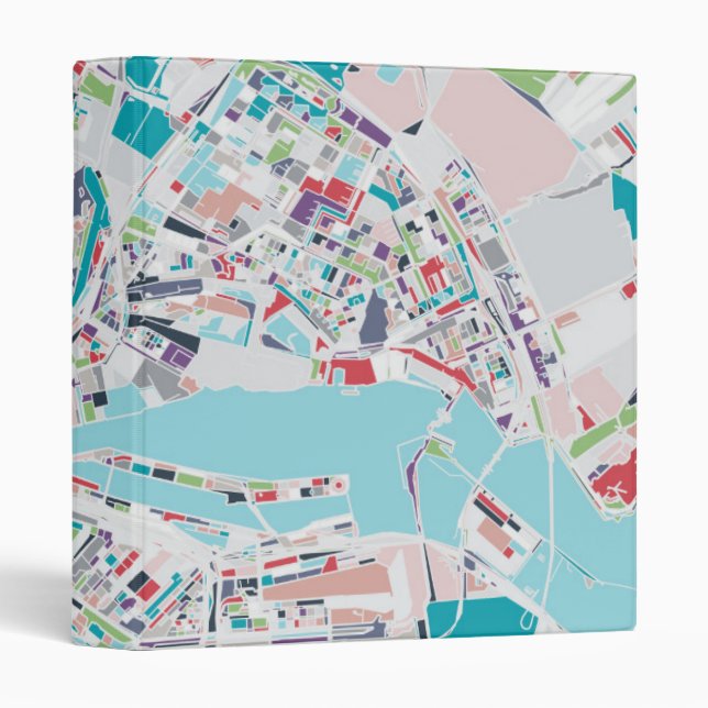 The City of Amsterdam Binder (Front/Spine)