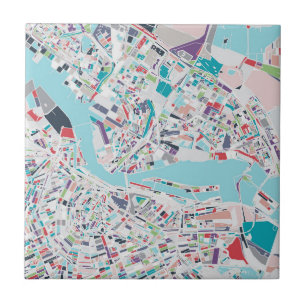 The City of Amsterdam Tile