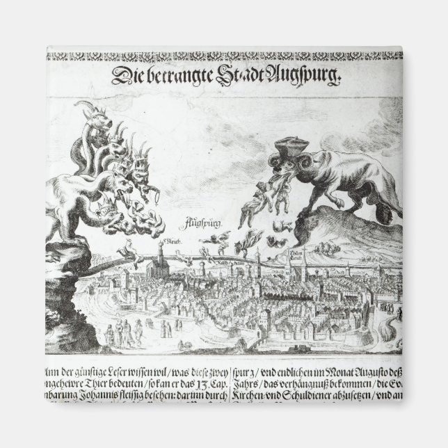 The City of Augsburg forced to accept Catholic Magnet (Front)