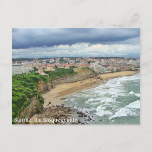 The city of Biarritz - A panoramic view Postcard