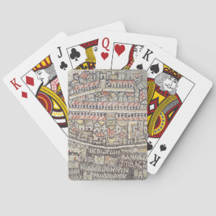The City of Jerusalem and the surrounding area Playing Cards