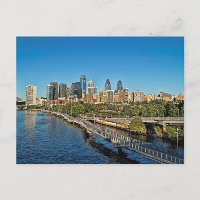 The City of Philadelphia Postcard (Front)