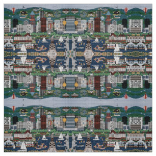 The City of Roses ~ Portland Fabric