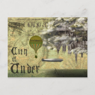 The City of Under Postcard- Tirahvaalta Series Postcard