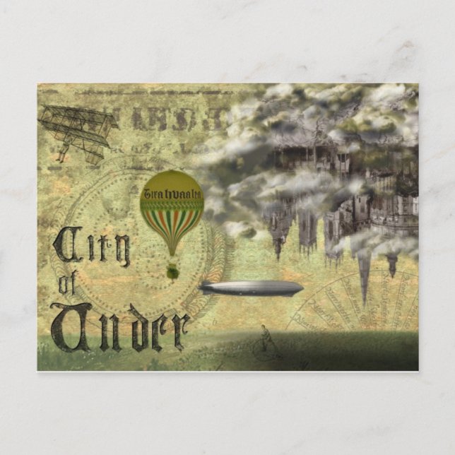 The City of Under Postcard- Tirahvaalta Series Postcard (Front)