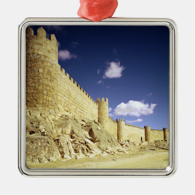 The city walls metal ornament (Front)