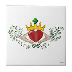 The Claddagh (Full Colour) Tile