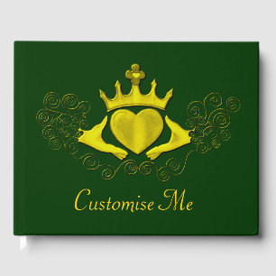 The Claddagh (Gold) Guest Book
