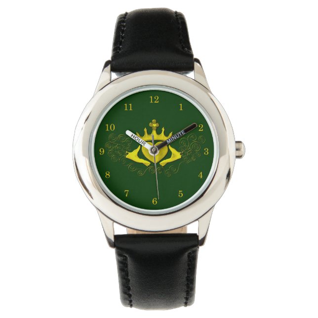 The Claddagh (Gold) Watch (Front)