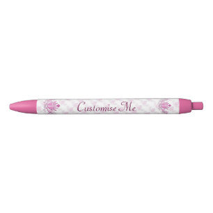 The Claddagh (Pink) Black Ink Pen