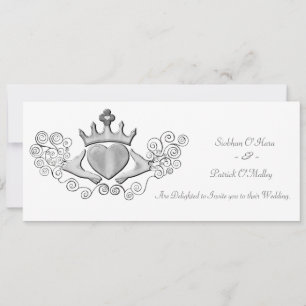 The Claddagh (Silver) Invitation