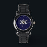 The Claddagh (Silver) Watch<br><div class="desc">The Claddagh's distinctive design features two hands clasping a heart, and usually surmounted by a crown. The elements of this symbol are often said to correspond to the qualities of love (the heart), friendship (the hands), and loyalty (the crown). Often given in ring form, the Claddagh may be used for...</div>