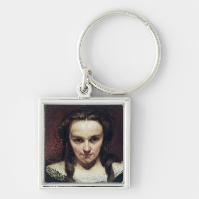 The Clairvoyant or, The Sleepwalker, c.1865 Keychain (Front)