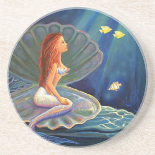 The Clamshell Mermaid - Coaster