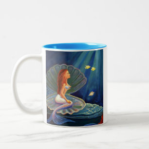 The Clamshell Mermaid - Mug By Susan Rodio Art