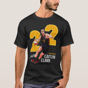 The Clark Cartoon Dribble Ball Pose With 22 Backgr T-Shirt