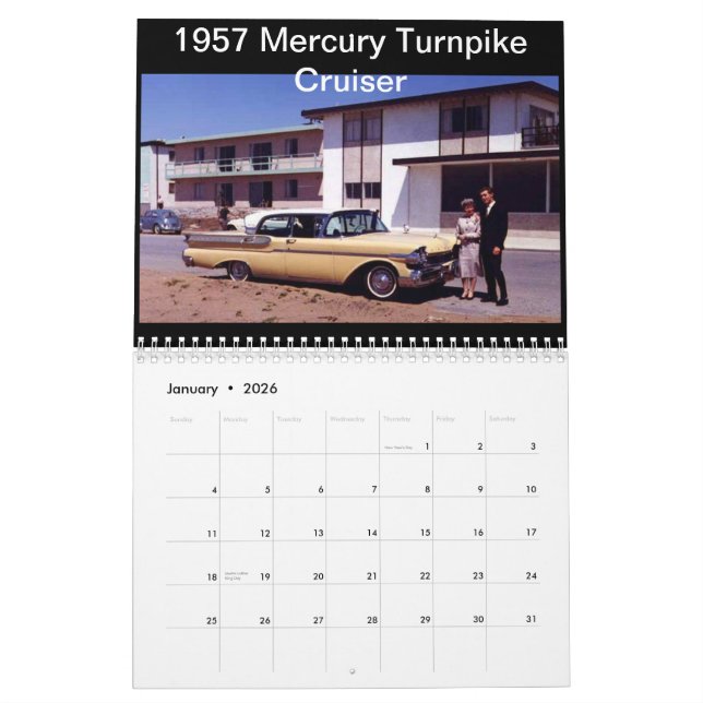 The Classic Cars of Old Detroit 2015 Calendar (Jan 2026)