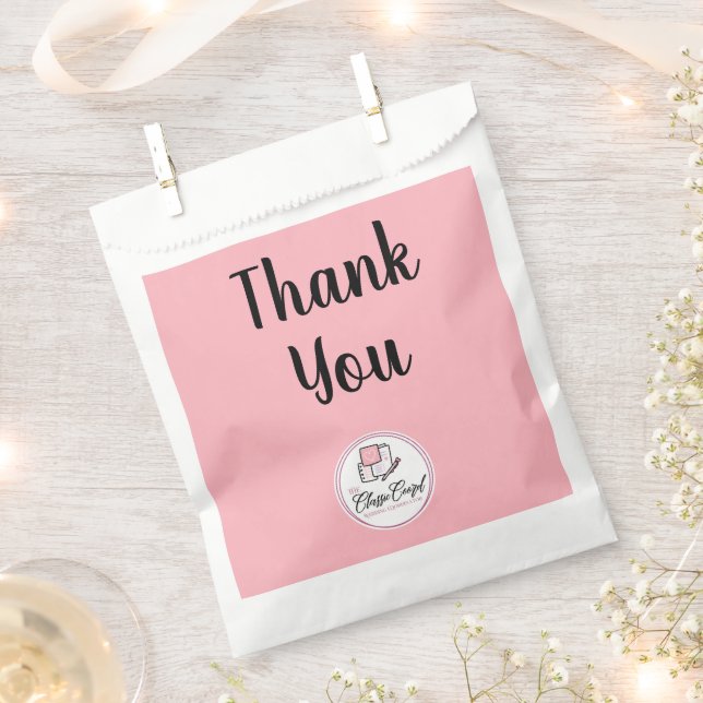 The Classic Coord Favor Bags (Clipped)