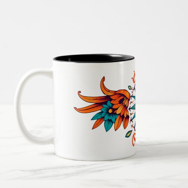 The Classic Two-Tone Coffee Mug (Left)