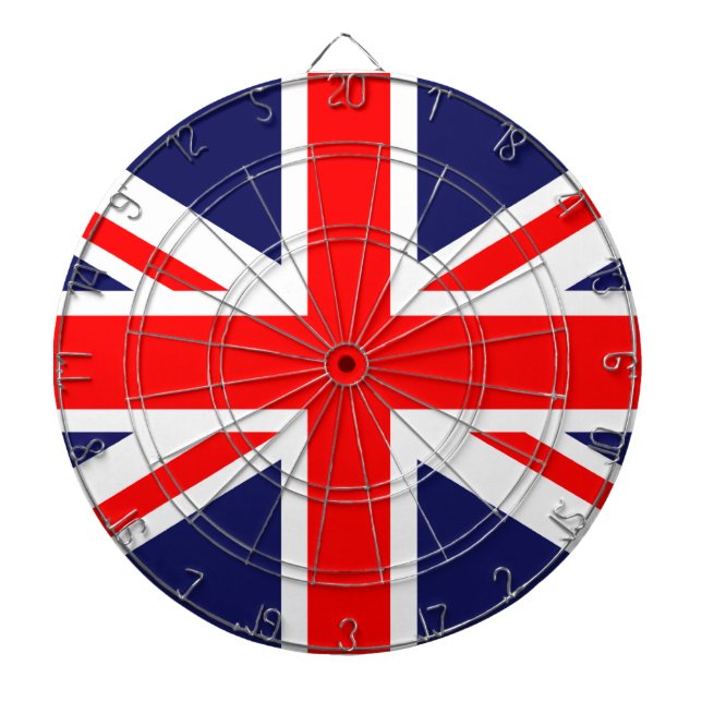 The Classic Union Jack Dartboard (Front)