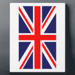 The Classic Union Jack Plaque<br><div class="desc">The Union Flag, or Union Jack, is the national flag of the United Kingdom. It is so called because it combines the crosses of the three countries united under one Sovereign - the kingdoms of England and Wales, of Scotland and of Ireland (although since 1921 only Northern Ireland has been...</div>