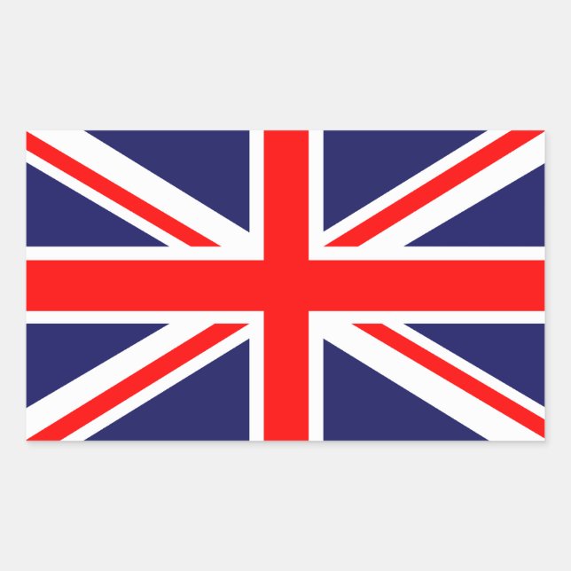 The Classic Union Jack Sticker (Front)