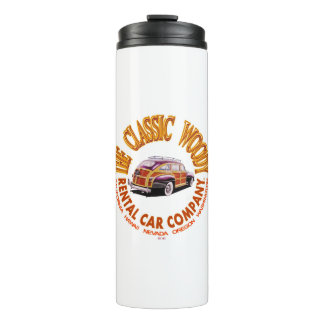 The Classic Woody Rental Car Company Logo Ver 3.0 Thermal Tumbler
