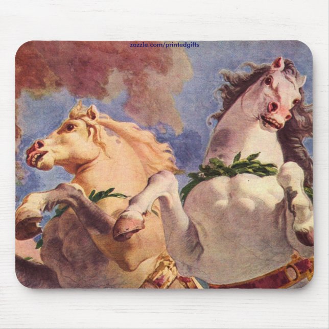 THE CLASSICAL HORSE Collection Mouse Pad (Front)