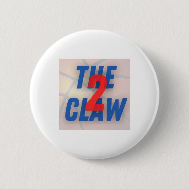 The Claw  2 Inch Round Button (Front)