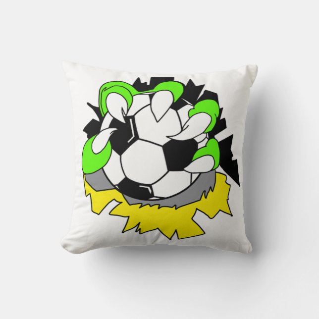 the claw throw pillow (Front)