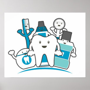 The Clean Teeth Gang Poster