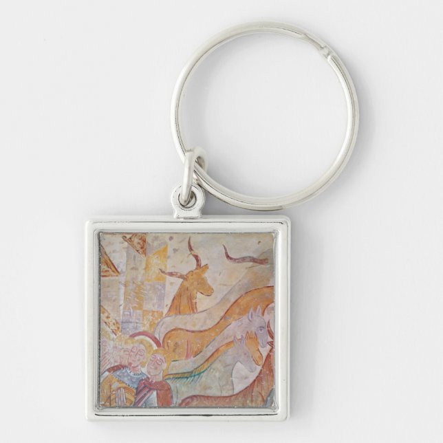 The Cleansing of the Temple Keychain (Front)