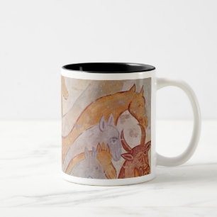 The Cleansing of the Temple Two-Tone Coffee Mug