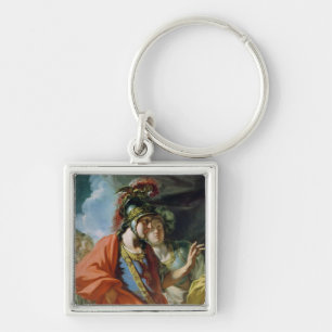 The Clemency of Alexander the Great Keychain