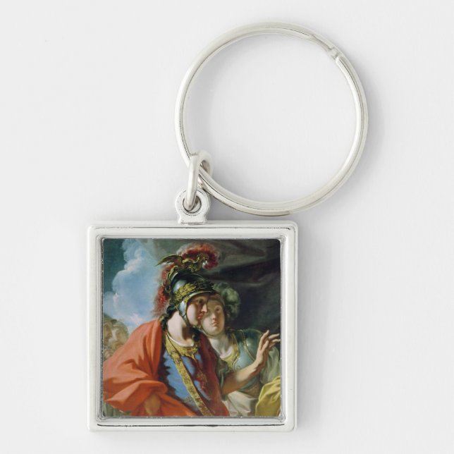 The Clemency of Alexander the Great Keychain (Front)