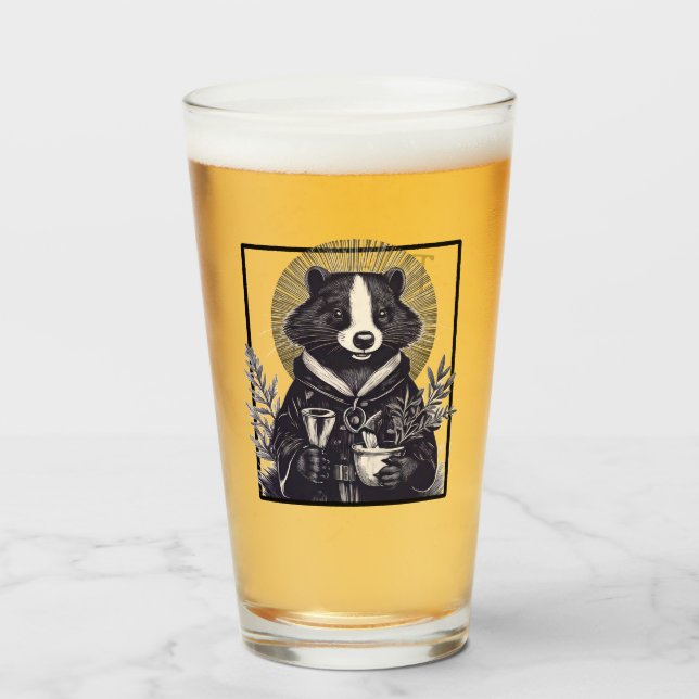 The Cleric Pint Glass (Front Filled)