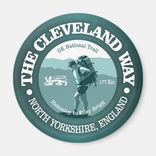 The Cleveland Way (T) Magnet