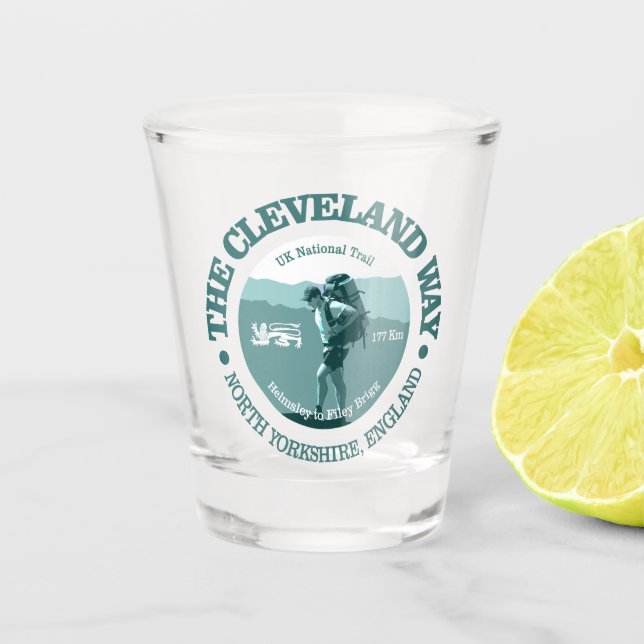 The Cleveland Way (T) Shot Glass (Front)