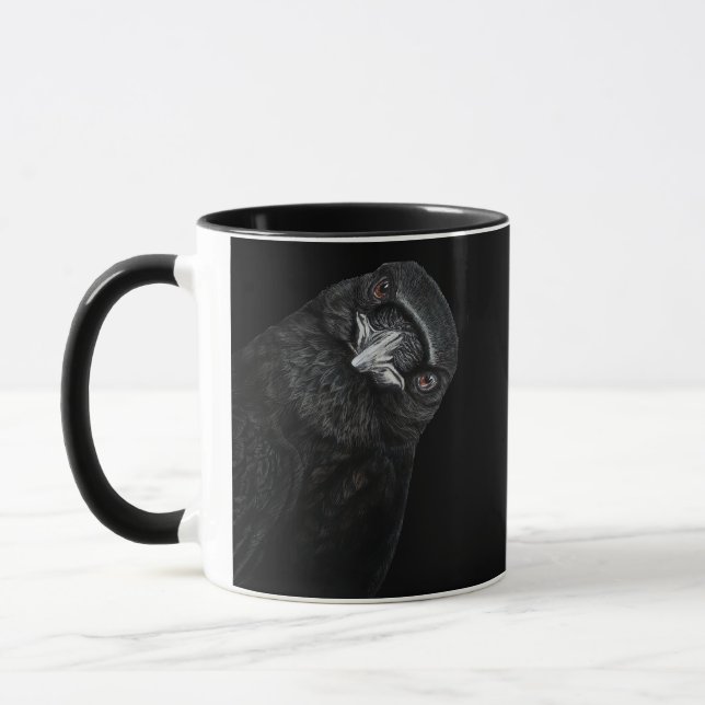 The Cleverness of Crows Mug (Left)