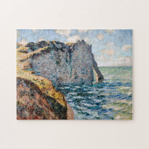 The Cliff of Aval, Monet Jigsaw Puzzle