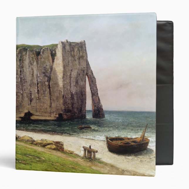 The Cliffs at Etretat, 1869 Binder (Front/Inside)