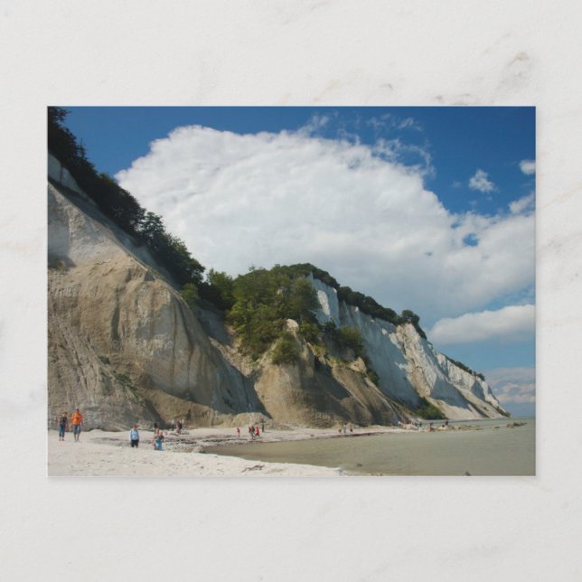 The Cliffs Of Mon Zealand, Denmark Postcard (Front)
