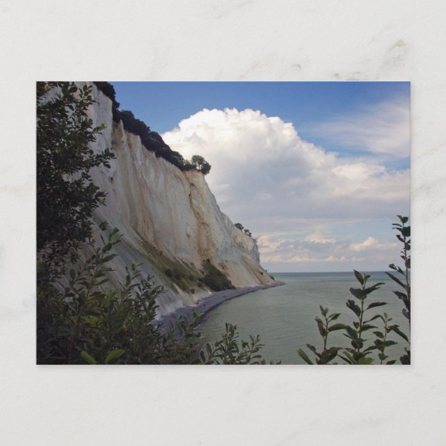 The Cliffs Of Mon, Zealand, Denmark Postcard (Front)