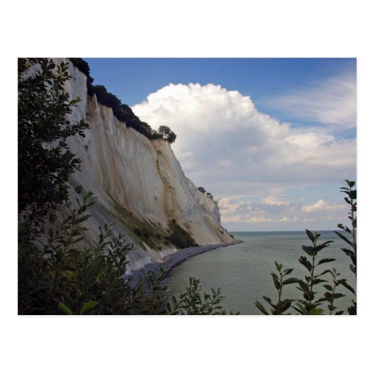 The Cliffs Of Mon, Zealand, Denmark Postcard