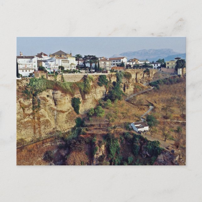 The Cliffs of Ronda, Spain Postcard (Front)