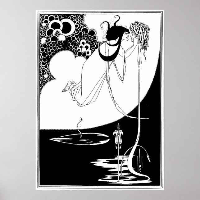 The Climax by Aubrey Beardsley Poster (Front)