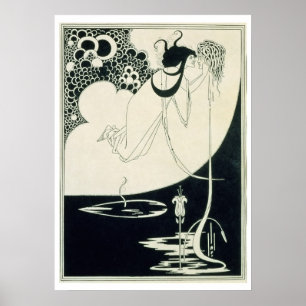 The Climax, illustration from 'Salome' by Oscar Wi Poster